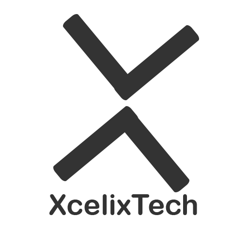 Xcelix Tech where innovation meets technology logo